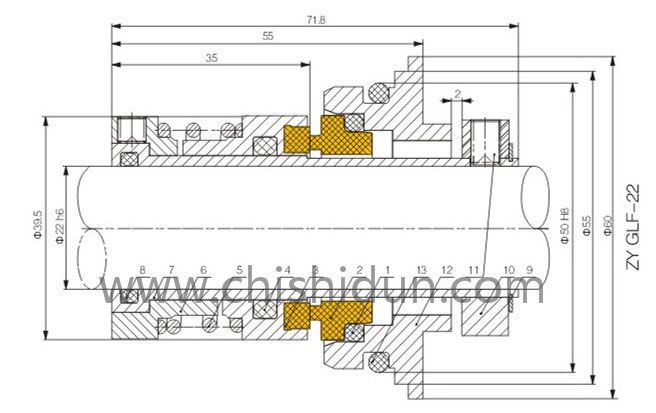 南方泵機(jī)械密封